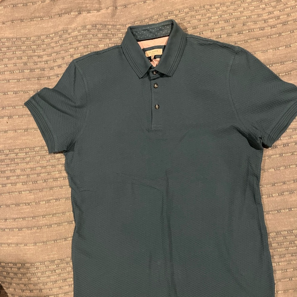 Ted Baker Deep Teal Polo Shirt